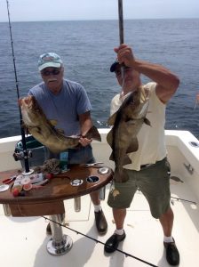 Family Fishing in Montauk on Capt. Rons Charter boat